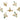 Cuff Earring - Brass - Zircon - 18K Real Gold Plated Brass - 4.3gr - MJ201875 - MinjuanRong