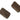 Push Back Stud Earring - Hemu wood - 316 Stainless Steel - BROWN - 4.2gr - MJ200743 - MinjuanRong