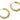 Huggie Hoop Wire Earring - Brass - Zircon - 18k real gold plated brass - 13.6gr - MJ200271 - MinjuanRong