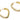 Huggie Hoop Wire Earring - Brass - Zircon - 18k real gold plated brass - 15gr - MJ200248 - MinjuanRong