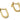 Huggie Hoop Wire Earring - Brass - 18k real gold plated - 3.28gr - MJ201257 - MinjuanRong