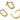Huggie Hoop Wire Earring - Brass - 18k real gold plated - 3.28gr - MJ201257 - MinjuanRong