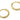 Huggie Hoop Wire Earring - Brass - 18k real gold plated brass - 3.1gr - MJ200525 - MinjuanRong