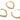 Huggie Hoop Wire Earring - Brass - Zircon - 18k real gold plated brass - 10gr - MJ200262 - MinjuanRong