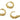 Huggie Hoop Wire Earring - Brass - 18k real gold plated brass - 2.7gr - MJ200259 - MinjuanRong