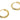 Huggie Hoop Wire Earring - Brass - 18k real gold plated brass - 3.3gr - MJ200257 - MinjuanRong