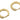 Huggie Hoop Wire Earring - Brass - Zircon - 18k real gold plated  - 3.34gr - MJ201266 - MinjuanRong