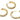 Huggie Hoop Wire Earring - Brass - Zircon - 18k real gold plated brass - 12.6gr - MJ200513 - MinjuanRong