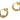Huggie Hoop Wire Earring - Brass - 18k real gold plated brass - 6.3gr - MJ201183 - MinjuanRong