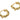 Huggie Hoop Wire Earring - Brass - 18k real gold plated brass - 5.1gr - MJ200519 - MinjuanRong