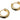 Huggie Hoop Wire Earring - Brass - Enamel - 18k real gold plated brass - 4gr. - MJ200450 - MinjuanRong