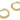 Huggie Hoop Wire Earring - Brass - 18k real gold plated brass - 4.59gr - MJ201191 - MinjuanRong