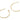 Push Back Stud Earring - Brass - 18k real gold plated brass - 3.4gr - MJ200340 - MinjuanRong