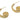 Push Back Stud Earring - Brass - 925 silver stud - 18k real gold plated brass - 12gr - MJ201165 - MinjuanRong