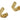 Push Back Stud Earring - Brass - Zircon - 925 silver stud - 18k real gold plated brass - 5.5gr - MJ201178 - MinjuanRong