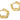 Huggie Hoop Wire Earring - Brass - 18k real gold plated brass - 5.8gr - MJ200308 - MinjuanRong