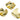 Push Back Stud Earring - Brass - Stainless Steel Stud - 18k real gold plated brass - 15.2gr - MJ200471 - MinjuanRong