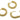 Huggie Hoop Wire Earring - Brass - 18k real gold plated brass - 10.6gr - MJ200422 - MinjuanRong
