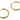Huggie Hoop Wire Earring - Brass - 18k real gold plated brass - 3.6gr - MJ102319 - MinjuanRong