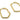 Push Back Stud Earring - Brass - 18K Real Gold Plated Brass - 9.9gr -MJ101048 - MinjuanRong