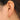 Push Back Stud Earring - Brass - Stainless steel stud - 18K Real Gold Plated Brass - 3.9gr - MJ200548 - MinjuanRong