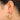 Push Back Stud Earring - Brass - 925 silver stud - 18K Real Gold Plated Brass - 15.3gr - MJ201445 - MinjuanRong