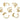 Cuff Earring - Brass - Zircon - 18K Real Gold Plated - 4.3gr - MJ200333 - MinjuanRong