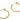 Hinged Back Earring - Brass - 18K Real Gold Plated - 3.5gr - MJ201451 - MinjuanRong