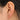 Push Back Stud Earring - Brass - 316 stainless steel stud - 18k real gold plating - 2.7gr - MJ200298 - MinjuanRong