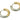 Huggie Hoop Wire Earring - Staonless Steel  - Stainless Steel Stud - Silver/Gold Tone Plating - 9gr - MJ101082 - MinjuanRong