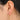 Push Back Stud Earring - Brass - Stainless Steel  Stud - 18K Real Gold Plated Brass - 5.76gr - MJ200899 - MinjuanRong