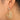 Push Back Stud Earring - Brass Stud - zircon - 18K Real Gold Plated - 12.9gr - MJ100660 - MinjuanRong
