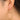 Push Back Stud Earring - brass - 18K Real Gold Plated - 7.6gr - MJ100655 - MinjuanRong