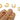 Cuff Earring - Brass - 18k real gold plated brass - 7.3gr - MJ200325 - MinjuanRong
