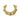 Cuff Earring - Brass - Zircon - 18k real gold plated brass - 4.2gr - MJ201705 - MinjuanRong