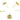 Push Back Stud Earring - Brass - Zircon - 925 silver stud - 18K Real Gold Plated Brass - 2.9gr - MJ200397 - MinjuanRong