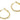 Clasp Back Earring - Brass - 925 silver stud - 18K Real Gold Plated Brass - 5.7gr. - MJ200390 - MinjuanRong