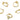 Huggie Hoop Wire Earring - Brass - Zircon - 18k real gold plated brass - 2.66gr - MJ201140 - MinjuanRong