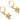 Lever back Earring - Brass - Zircon - 18k real gold plated brass - 4.2gr - MJ201144 - MinjuanRong
