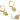 Leverback Earring - Brass - Zircon - 18k real gold plated brass - 3.46gr - MJ201147 - MinjuanRong