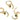 Lever back Earring - Brass - Zircon - 18k real gold plated brass - 3.5gr - MJ100882 - MinjuanRong