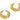 Push Back Stud Earring - brass - Steel Stud - 18k real gold plated&nbsp; - 8.9gr - MJ200030 - MinjuanRong