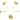 Push Back Stud Earring - Brass - Zircon - 925 silver stud - 18K Real Gold Plated Brass - 2.8gr - MJ200427 - MinjuanRong