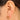 Push Back Stud Earring - Brass - 316 Stainless Steel Stud - 18K Real Gold Plated Brass - 4.37gr - MJ200877 - MinjuanRong