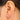 Push Back Stud Earring - Brass - 316 Stainless Steel Stud - 18K Real Gold Plated Brass - 3.4gr - MJ200391 - MinjuanRong