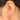 Push Back Stud Earring - Brass - 316 Stainless Steel Stud - 18K Real Gold Plated Brass - 2.8gr - MJ100918 - MinjuanRong