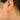 Push Back Stud Earring - Brass - 316 stainless steel stud - 18k real gold plated brass - 4.5gr - MJ100857 - MinjuanRong