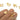 Push Back Stud Earring - Brass - Steel Stud - 18k real gold plated brass - 6.25gr - MJ201126 - MinjuanRong