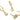 Lever back Earring - Brass - Zircon - 18k real gold plated brass - 3.1gr - MJ100878 - MinjuanRong