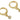 Leverback Earring - Brass -Zircon - 18k real gold plated brass - 2.9gr - MJ200443 - MinjuanRong
